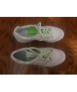 adidas Superstar  White $ Green Women Shoe  9   789002 - £23.22 GBP