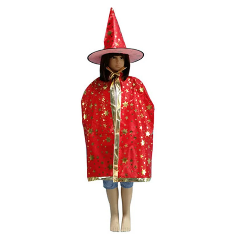 Witch cloak  party costume Kids&#39; adult PROM costume cape hat cosplay ing holiday - £131.06 GBP