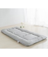 Colorful Mart Light Grey Futon Tatami Mat Japanese Futon Mattress Sleepi... - £132.43 GBP