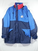Vintage Roots Labatt Blue Hooded Winter Ski Jacket with Removable Liner ... - £71.93 GBP