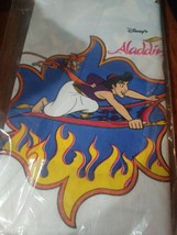 Aladdin Paper Table Cover ~ Birthday Party Supplies Vintage Decorations Disney - £20.21 GBP