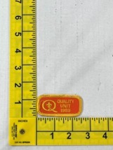 BSA Quality Unit 1989 Orange Patch - $14.85