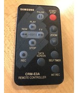 SAMSUNG Camcoreder Original Remote Control CRM-E3A CRME3A - $8.05 CAD