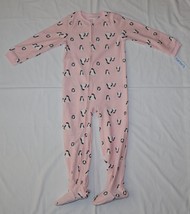 Carters Fleece Footed Pajama Blanket Sleeper Size 6 7 8 10 12 14 Penguin... - $394.19 MXN