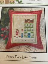 Country Cottage Needleworks Counted Cross Stitch Pattern Snow Place Like Home 5 - $4.99