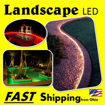 BEAUTIFUL Colored Stone &amp; Mulch Border LED Light KIT - - NEW Home &amp; Gard... - £29.93 GBP+