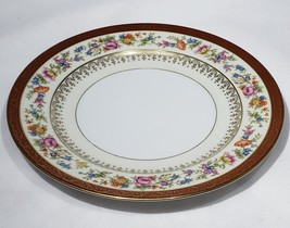 Noritake Nippon Toki Kaisha 7.75&quot; Gold Gild Rim Floral Band Salad Plate ... - $14.95