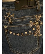 Rare Grace in LA Embellished Double Cross Back Pockets Size 27 - $37.40