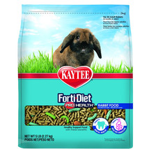 Kaytee Forti Diet Pro Health Adult Rabbit Food 40 lb (4 x 10 lb) Kaytee Forti Di - £105.66 GBP