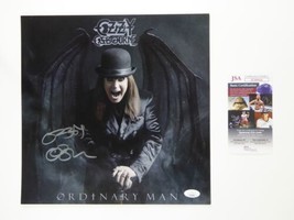 Ozzy Osbourne Signed Autographed Ordinary Man 12x12 Promo LP Flat Litho ... - £350.31 GBP