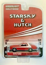 NEW Greenlight 44780 Starsky and Hutch 1976 Ford Gran Torino 1:64 Die-Cast Metal - $16.88