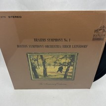 Brahms Symphony No. 1 Erich Leinsdorf &amp; Boston Symphony 1964 LP - £6.56 GBP