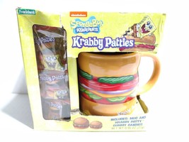 Nickelodeon SpongeBob SquarePants Krabby Patties Coffee Mug - £7.51 GBP