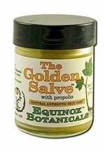 Equinox Botanicals Oils &amp; Salves Golden Healing Salve 1 oz. - £18.40 GBP