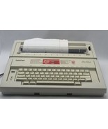 BROTHER AX-350 Portable Electric Typewriter Daisy Wheel w/ Cover WORKS - - $1,731.14 MXN