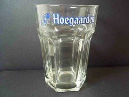 Hoegaarden Bar glass hexagon tumbler Belgian wheat beer 11oz .25cl - $8.28