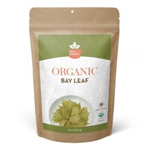 Organic Bay Leaves (8 OZ) -Gluten Free Indian Dried Bay Leaves Fresh For... - £8.68 GBP