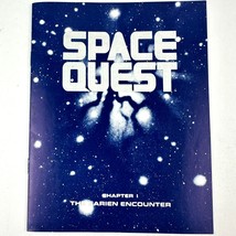 Vintage 1986 Manual for Space Quest Chapter 1 , The Sarien Encounter - £23.18 GBP
