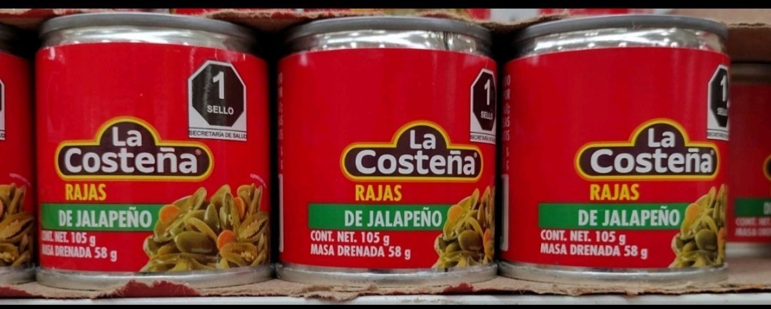 3X LA COSTENA JALAPENOS EN RAJAS / JALAPENOS SLICES - 3 CANS 105g EA - F... - $12.99