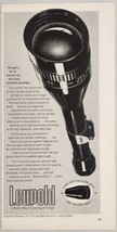 1972 Print Ad Leupold Rifle Scopes with Golden Ring Made in Beaverton,Oregon - £11.93 GBP