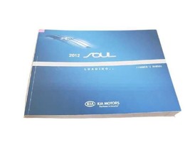  SOUL      2012 Owners Manual 353113  - $35.84