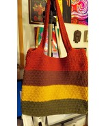 Autumn Leaves Falling Shoulder/Tote Bag, 17 inches wide, 14 inches deep - $458.73 MXN