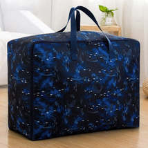 Oxford Cloth Quilt Moisture-Proof &amp; Waterproof Storage Bag Zipper Portable Movin - £14.70 GBP