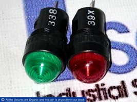 Idec AP6M Miniature Pilot Lights AP Series 24VDC Green / Red LED Indicator Japan - £30.33 GBP