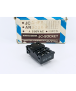 1X JC2-PS MATSUSHITA 6 Position Relay Socket 10A 250VAC For JC2 Relays - $6.80 CAD