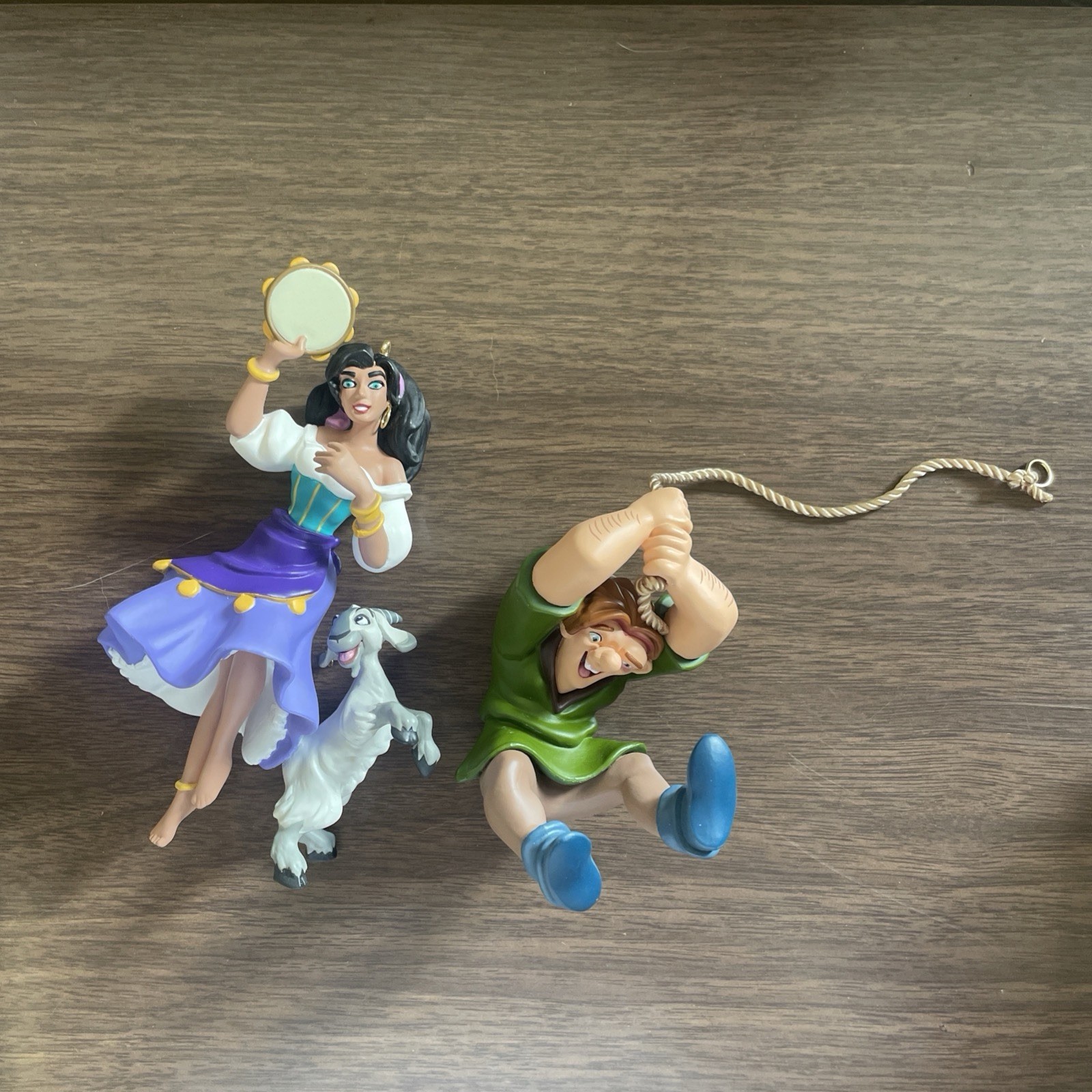 Hunchback Notre Dame Lot Of 2 Hallmark Keepsake Ornaments  Esmeralda Quasimodo Item image 5