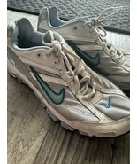 Nike Air Dual D Phylon 313649-041 White Gray Blue Women&#39;s Athletic Shoes... - $19.09