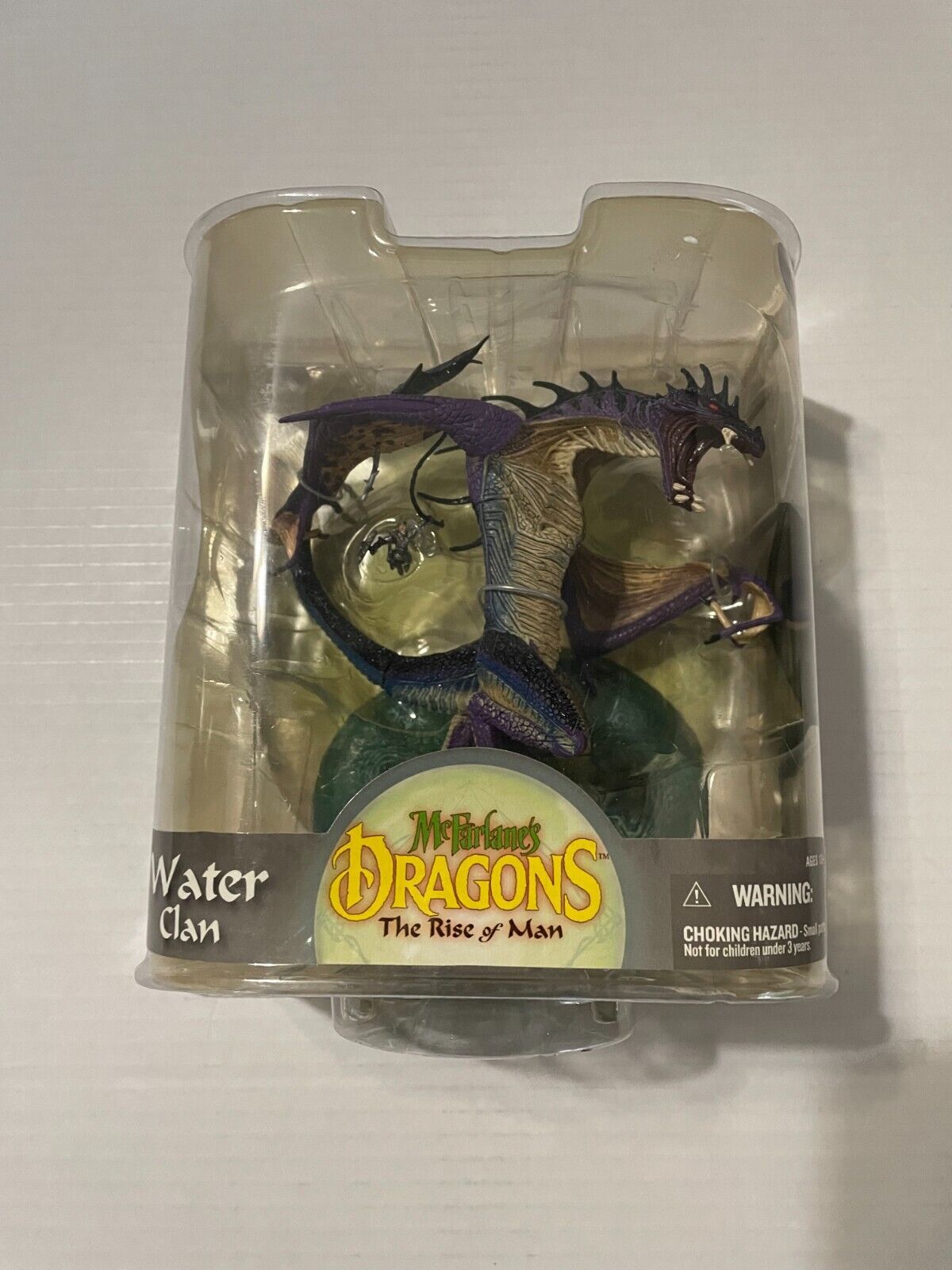 McFarlane's Dragons The Rise of Man Series 8 Water Clan Action Figure 2008 - £14.89 GBP