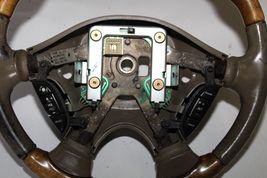 2000-2002 JAGUAR S TYPE WOOD GRAIN STEERING WHEEL 3278 image 2