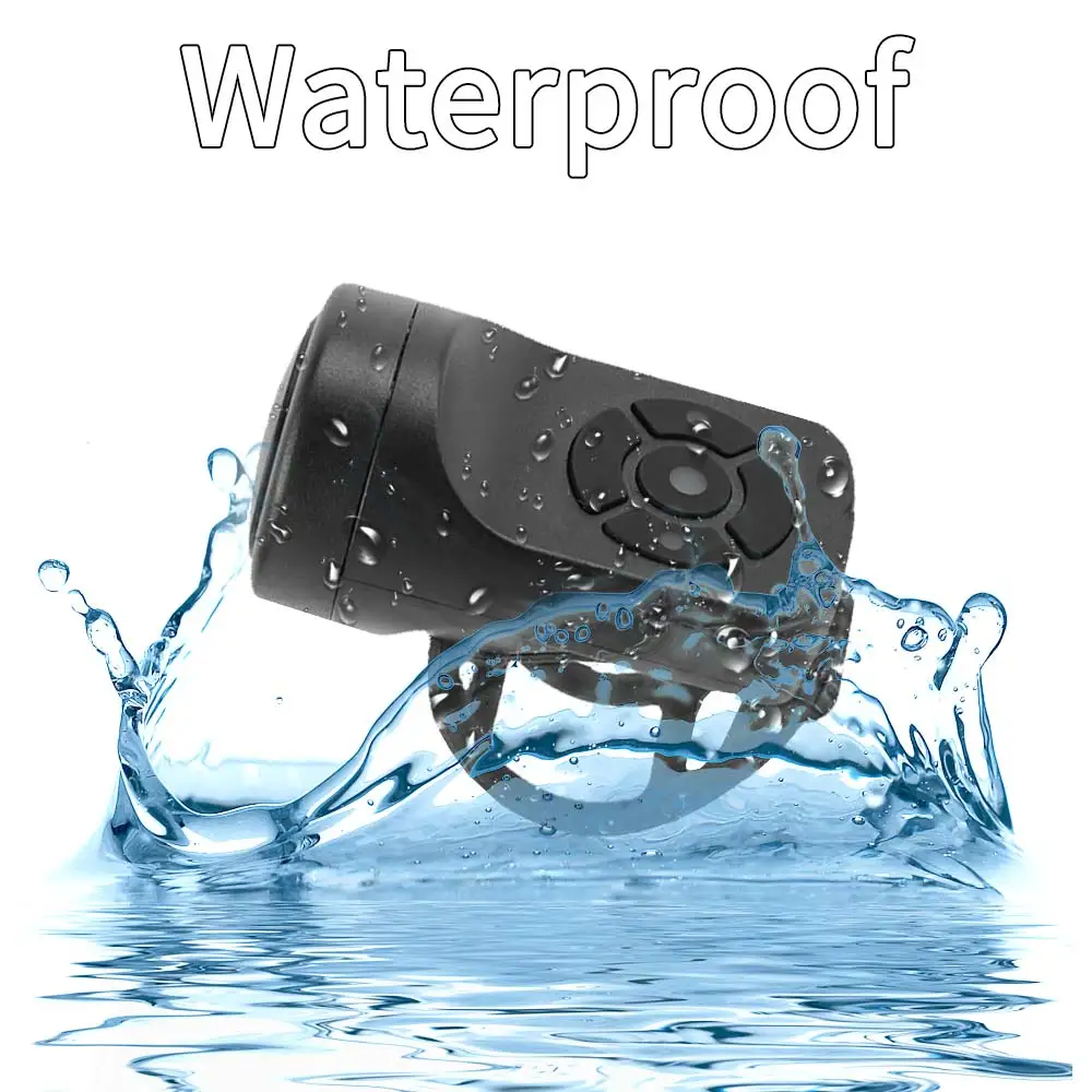 Sporting Waterproof Bike Electronic Loud Horn 120 Db Warning Safety Electric Bic - £23.84 GBP