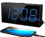 Digital Alarm Clocks For Bedrooms, Dual Alarm Clock With Battery Backup,... - $31.99