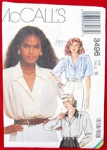 NOS McCall&#39;s Pattern 3496, Size 16, Blouse with Variations, Uncut - $11.99