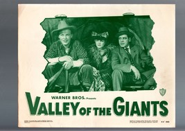 VALLEY OF THE GIANTS-1948-LOBBY CARD-FN/VF-ADVENTURE-CLAIRE TREVOR-WAYNE... - $32.25