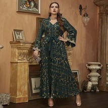 TOLEEN Women&#39;s Elegant Plus Size Oversized Maxi Dresses 2023 Trend Large Boho Lo - £98.16 GBP