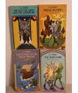 C.S. Lewis The Chronicles Of Narnia Book Lot of 4 First Edition Collier ... - $12.82