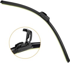 Windshield Wiper Blade-Universal Windshield Wiper,Replaceable Rubber 22&quot; - £10.69 GBP