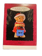 1993 Hallmark MOM Keepsake Ornament Christmas Ornament Vintage Mom Bear NEW BOX - £6.11 GBP
