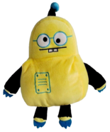 Kellytoy Robot Alien Plush Bot Nerdy Eyes Glasses Yellow Soft Stuffed To... - $11.52