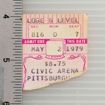 The New Barbarians Concert Ticket Stub May 2 1979 Pittsburgh Pennsylvania - £43.86 GBP