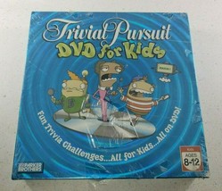 Trivial Pursuit DVD For Kids Season 1 Parker Brothers Board Game 2006 - £17.16 GBP