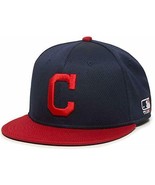 Cleveland Indians MLB OC Sports Flat Brim Two Tone Hat Cap Adult Mens Ad... - £14.94 GBP