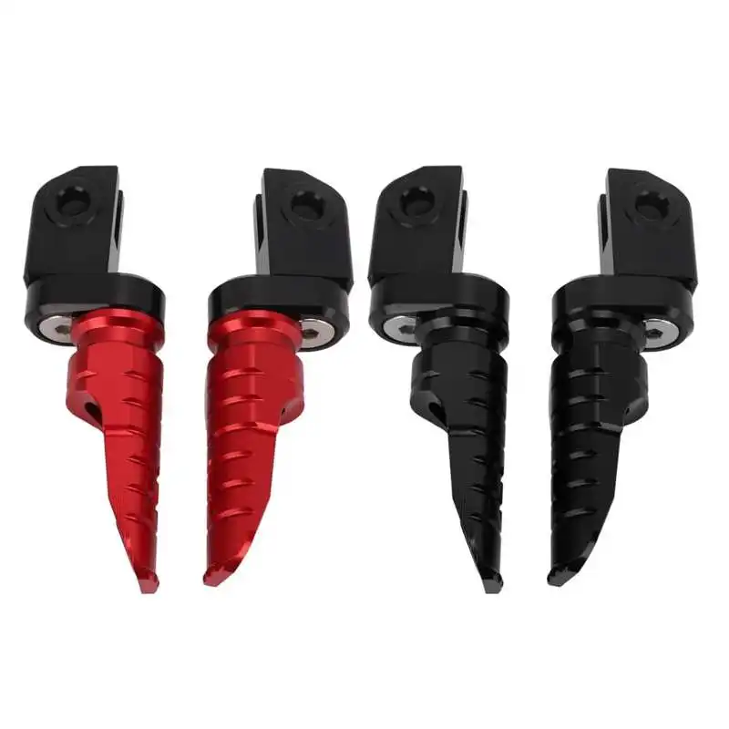 2pcs Front Foot Pegs Strong Motorcycle Foot Rests Oxidize Resistant Repl... - £27.62 GBP