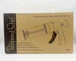 The Pampered Chef 1525 Cookie Press with 16 Discs - White NEW In Box - $19.99