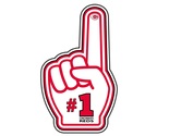 Cincinnati Reds #1 Finger Logo Baseball Fan Sticker Vinyl Decal (Style #5) - $4.50+