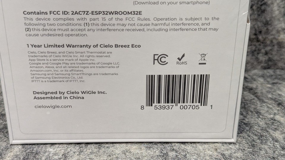 NEW Cielo Breez Eco Smart AC Controller for Mini Split, Window, Portable ACS Item image 15