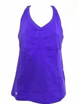 Athleta 36 B Purple Bra Top Support Pullover Sleeveless Yoga Running - £21.88 GBP